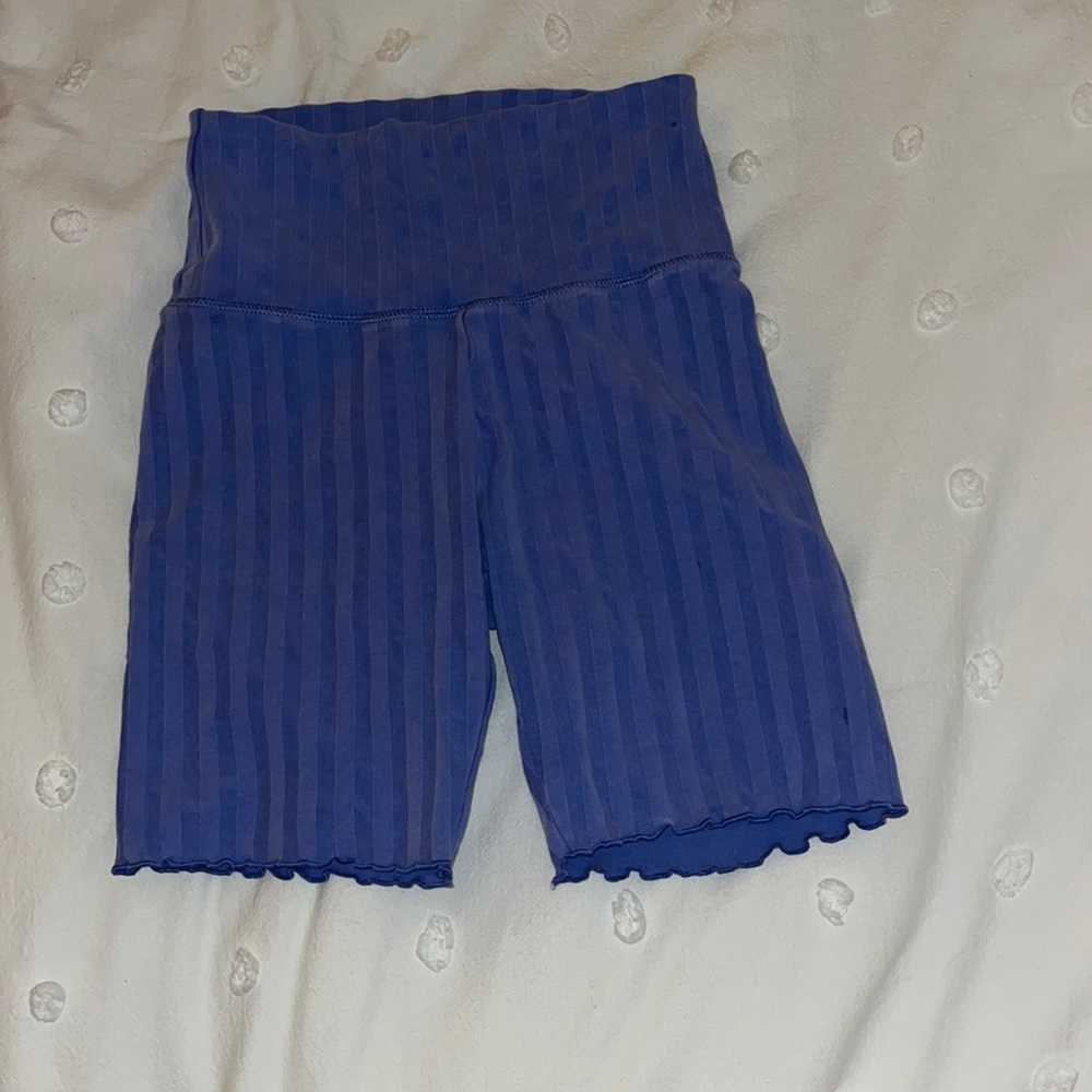 Aerie Offline ruffled bike shorts
